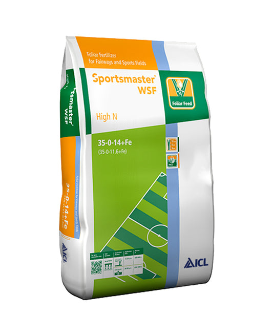 ICL Sportsmaster Soluble High N 35.0.14+Fe 15kg