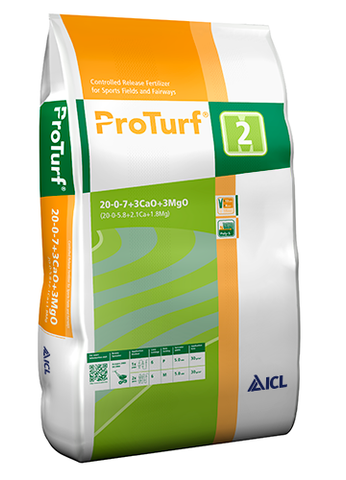 ICL ProTurf 20.0.7+3%CaO+3%MgO 25KG
