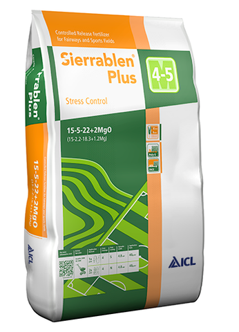 ICL Sierrablen Plus Stress Control 15.5.22+2%MgO 4-5M 25Kg